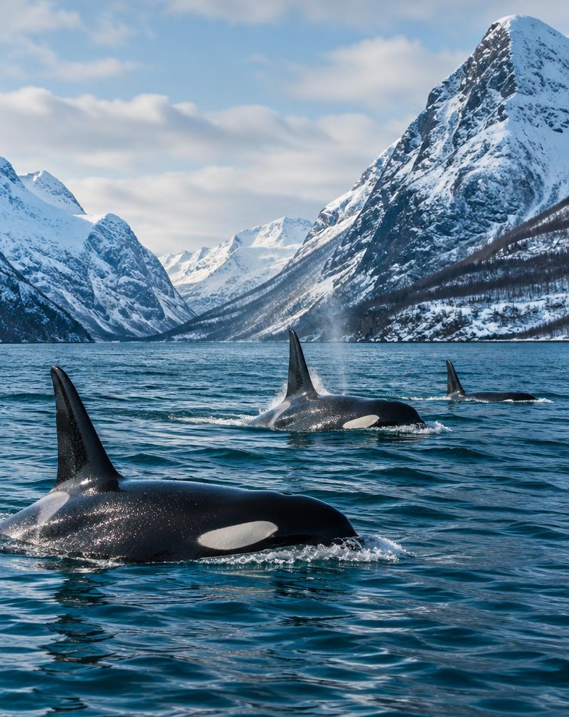 Orka in het wild